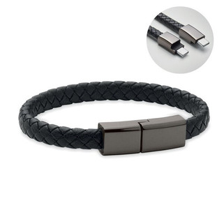 FAULETI CHARGE Braided bracelet cable type-C - GiftRetail MO2646