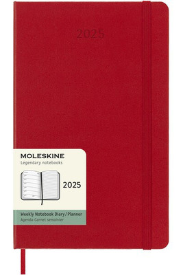 Moleskine 107754 - L hard cover 12 måneders ugekalender
