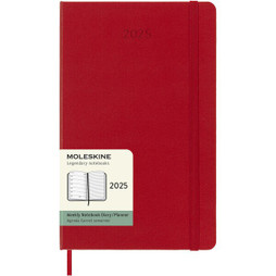 Moleskine 107754 - Moleskine hard cover 12 month weekly L planner
