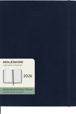 Moleskine 107755 - soft cover 12 month weekly XL planner