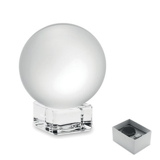 GLASSWARD Szklana stauetka kula - GiftRetail MO2655