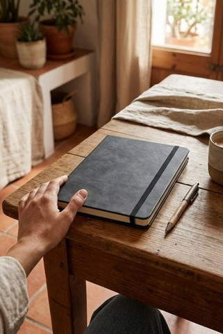 TINT Carnet A5 en PU effet patine - GiftRetail MO2664