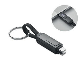 KEYSTO 60W charging cable keyring - GiftRetail MO2682