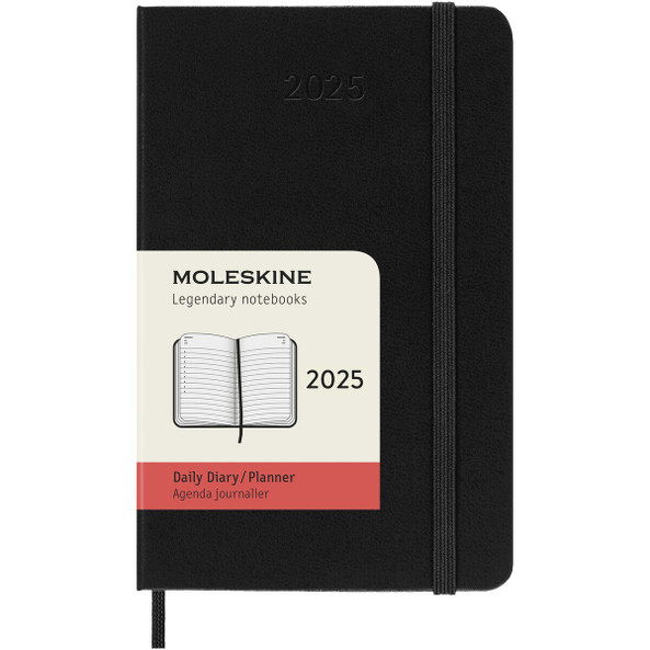 Moleskine 107946 - Moleskine hard cover 12 month PK daily planner