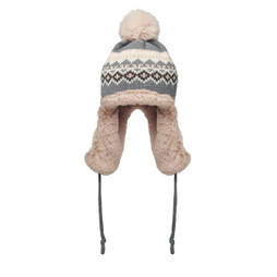 YULONG Knitted beanie with ear flap - GiftRetail MO2688
