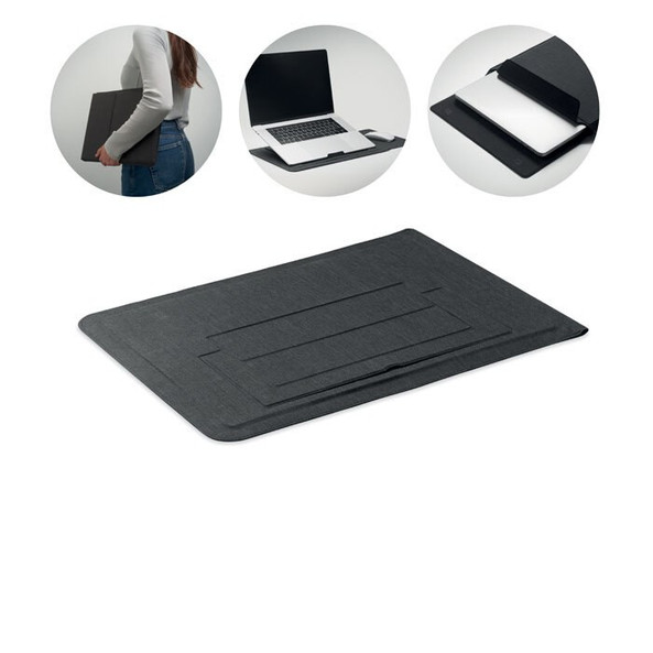 PRACTIC 16 inch felt laptop sleeve - GiftRetail MO2696