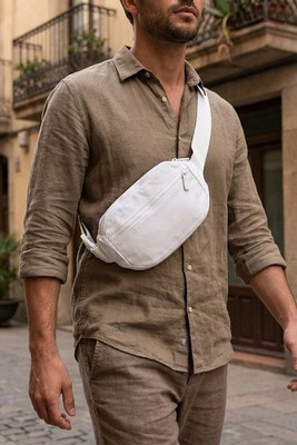 Crescent 500 g/m² Aware™ recyklovaná taška přes rameno - EgotierPro 120745