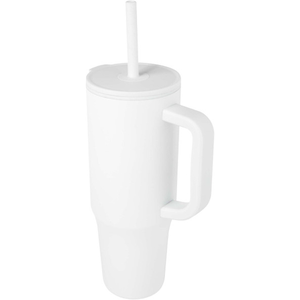 Brady 900 ml RCS gecertificeerde geïsoleerde beker met siliconen rietje - EgotierPro 100867