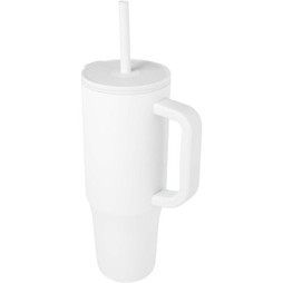 Brady 900 ml RCS certified insulated tumbler with silicone straw - EgotierPro 100867