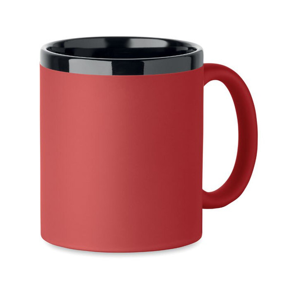 RUBY Ceramic mug for laser 300 ml - GiftRetail MO2719