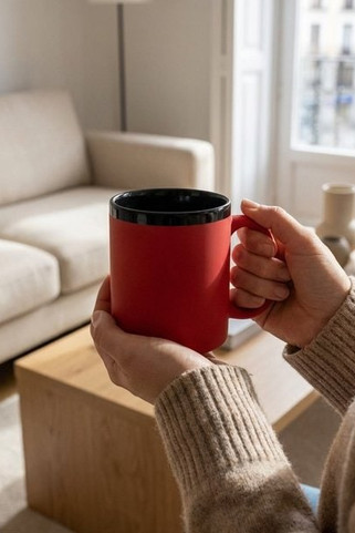 RUBY Mug en céramique 300ml - GiftRetail MO2719