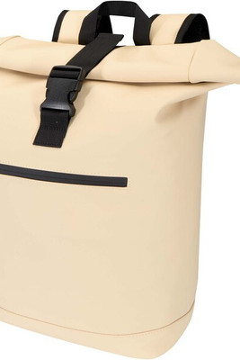 Resi Plus 15" GRS recycled roll-top backpack 18L - EgotierPro 130093