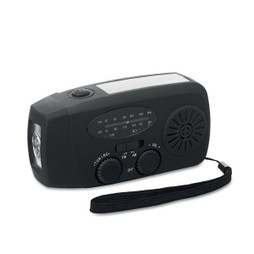 ONDA Portable radio with LED torch - GiftRetail MO2746