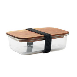 VITRIO LUNCH Glass lunch box 800ml - GiftRetail MO2750