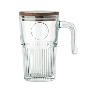 VITRIO JAR Glass mug 450ml - GiftRetail MO2751