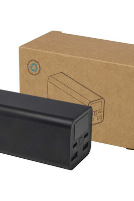 Acamar 20.000 mAh 70W recycled aluminium laptop power bank - EgotierPro 124440