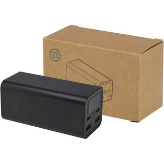 Acamar 20.000 mAh 70W recycled aluminium laptop power bank - EgotierPro 124440