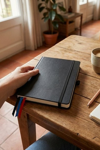 Alder A5 hard cover notebook - EgotierPro 106257