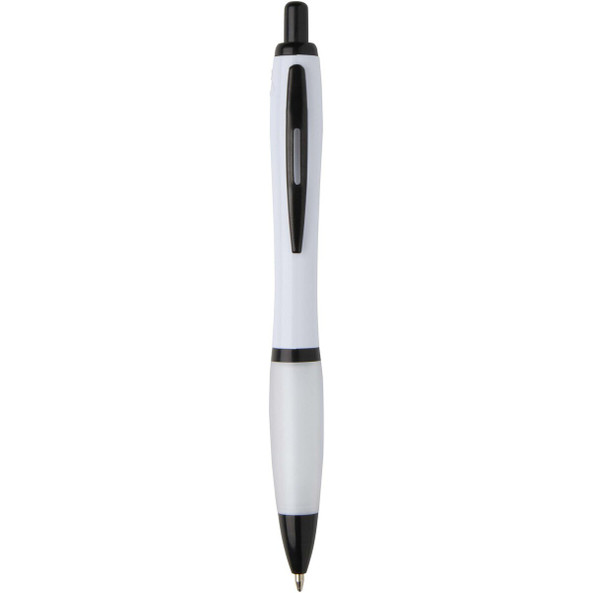 Nash recycled plastic ballpoint pen with black trims (black ink) - EgotierPro 106296