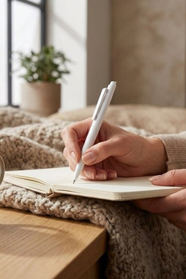 Stylo bille Ipe recyclé RCS (encre bleue) - EgotierPro 106297