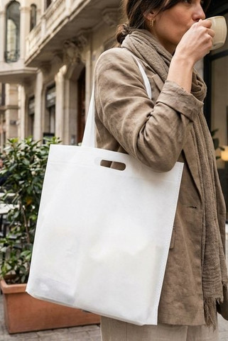 EcoSeal GRS recycled nonwoven tote bag 5L - EgotierPro 130103