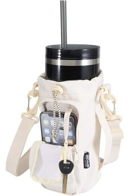 Cestovní taška na láhev Trip Aware™ z recyklovaného materiálu o objemu 2 l - EgotierPro 120765