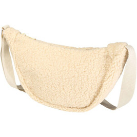 Bear GRS recycled sherpa crossbody bag 3L - EgotierPro 120774