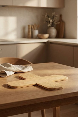 Croc bamboo trivet - large - EgotierPro 126364