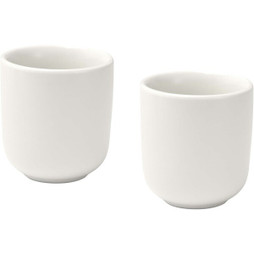 Seasons 126397 - Tasses à expresso Male en céramique de 90 ml - set de 2