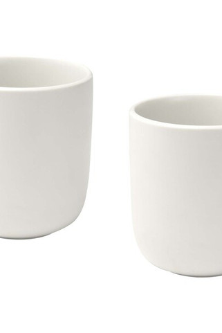 Seasons 126399 - Male 200 ml ceramic cups - set of 2