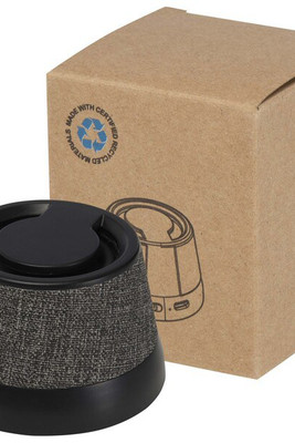 Horna głośnik bezprzewodowy z mocowaniem magnetycznym, o mocy 3 W z tworzyw sztucznych pochodzących z recyklingu - EgotierPro 124452