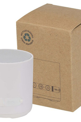 Hunor głośnik bezprzewodowy o mocy 3 W z tworzyw sztucznych pochodzących z recyklingu - EgotierPro 124454