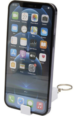 Aggia recycled plastic phone stand with fidget toy - EgotierPro 124460