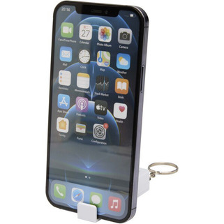 Aggia recycled plastic phone stand with fidget toy - EgotierPro 124460