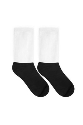 Black Foot Sublimated Socks - Egotier 186