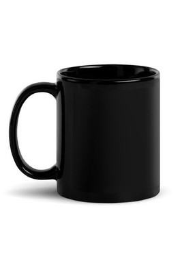 Black Glossy Mug - Egotier Black Glossy Mug