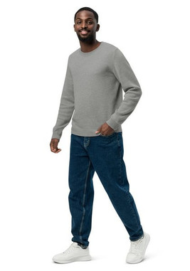 Classic Fit Knitted Crew Neck Sweater - Egotier 769