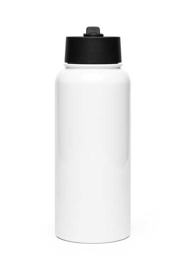 Stainless Steel Water Bottle with a Straw Lid - Egotier 788
