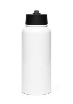 Bouteille deau en acier inoxydable avec paille - Egotier 788