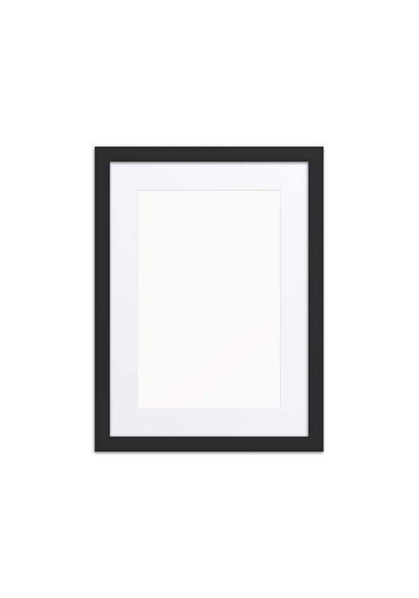 Matte Paper Framed Poster With Mat (in) - Egotier 795