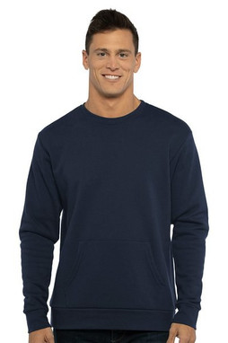 Next Level 9001 - Unisex Santa Barbara Pocket Crewneck Sweatshirt