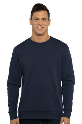 Next Level 9001 - Unisex Santa Barbara Pocket Crewneck Sweatshirt