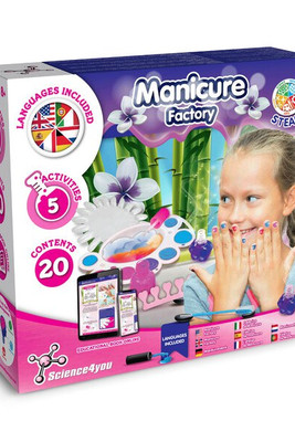 Science4You 35858 - Manicure factory ideal for children