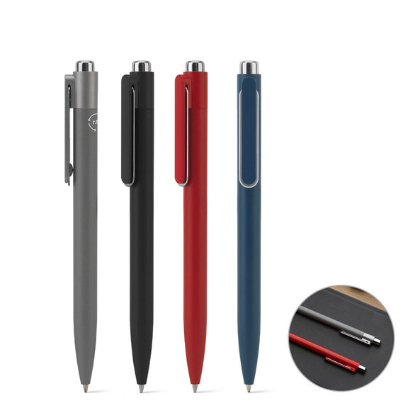 Egotier 91949 - Aluminium ballpoint (94% recycled) with innovative clip