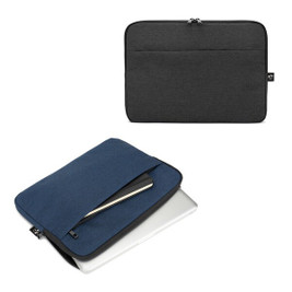 Egotier 92529 - High-density 600D recycled polyester laptop briefcase 14"