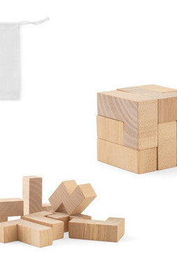 Egotier 98155 - Wooden puzzle with 7 pieces