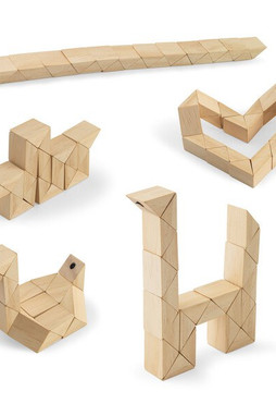 Egotier 98157 - Wooden puzzle with 24 pieces
