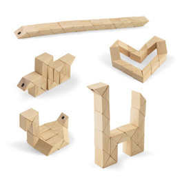 Egotier 98157 - Wooden puzzle with 24 pieces
