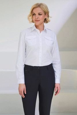 BROOK TAVERNER BT2394 - Ladies' long sleeve pilot shirt