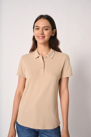 iDeal Basic Brand IB296 - Polo piqué femme